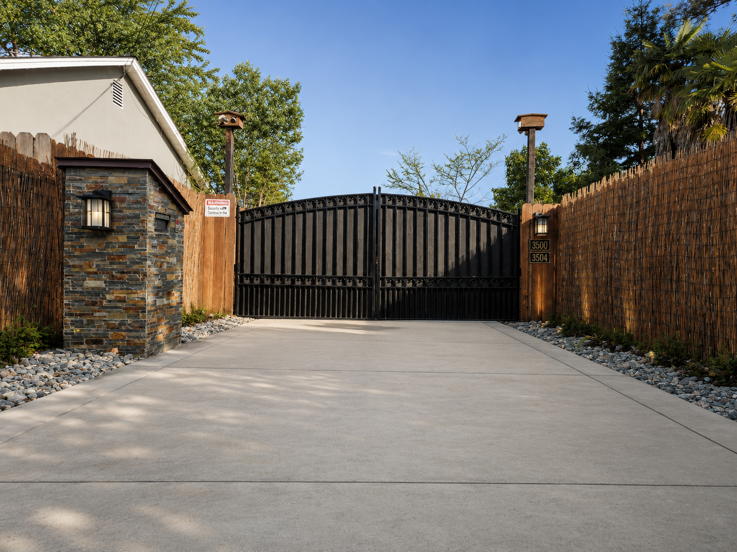 Exterior entrance — The Oaks at Garfield Carmichael CA